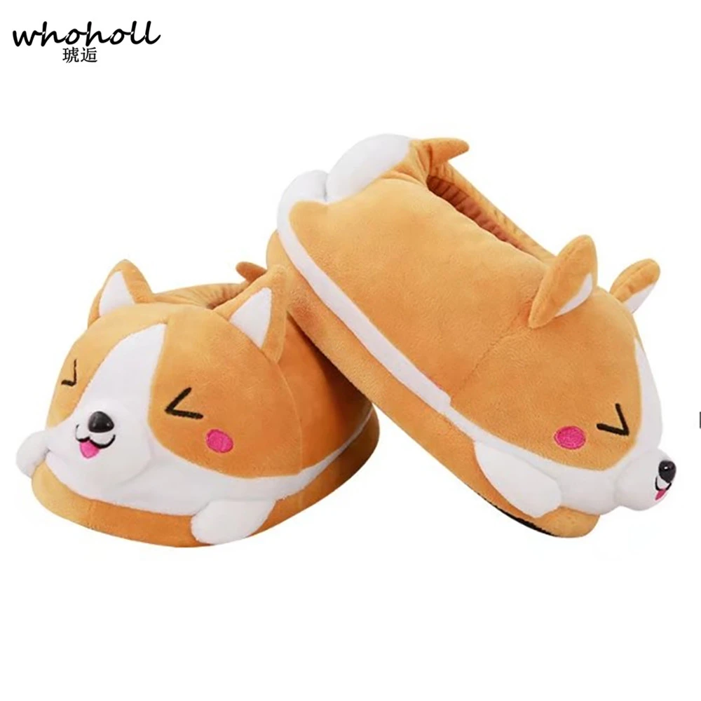 Koi Dog Slippers Cartoon Cute Double Shiba Inu Warm Plush Keji Slippers Home Slip Cotton Pad Shoes
Koi Dog Slippers Cartoon Cute Double Shiba Inu Warm Plush Keji Slippers Home Slip Cotton Pad Shoes