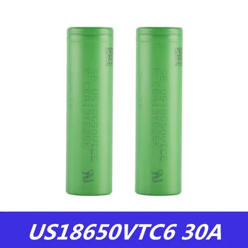 18650 Battery VTC6 3.7V 3000mAh Rechargeable Li-ion Battery 18650 US18650VTC6 30A For E-Cigarette Box Mod Toys Tools Flashligh
18650 Battery VTC6 3.7V 3000mAh Rechargeable Li-ion Battery 18650 US18650VTC6 30A For E-Cigarette Box Mod Toys Tools Flashligh