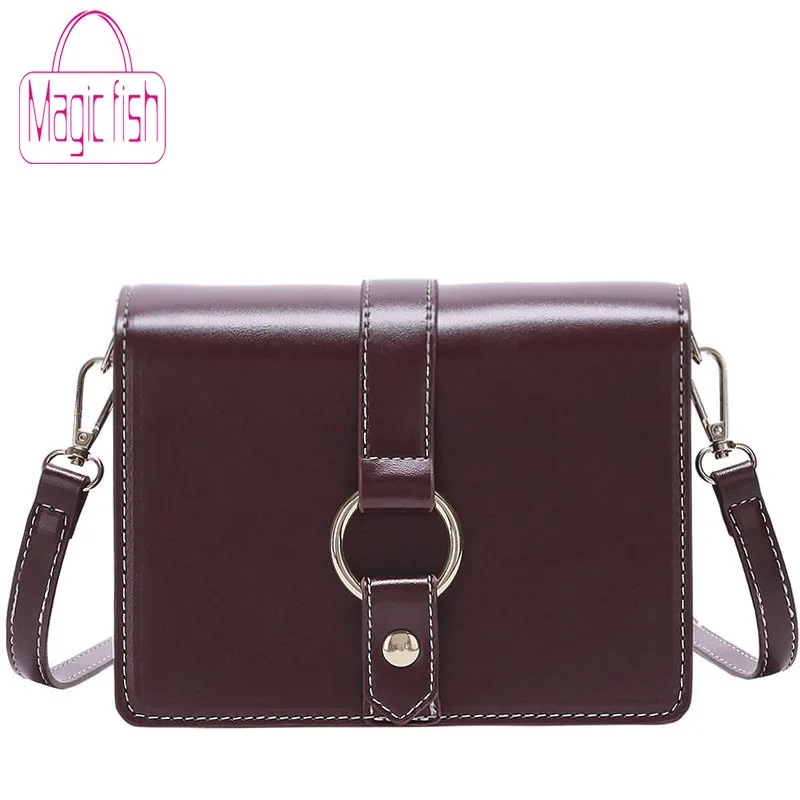 Magic Fish Bags For Women 2019 New High Quality Fashion Small Square Bag Retro Wild Shoulder Bag Messenger Bag Simple Design
Magic Fish Bags For Women 2019 New High Quality Fashion Small Square Bag Retro Wild Shoulder Bag Messenger Bag Simple Design