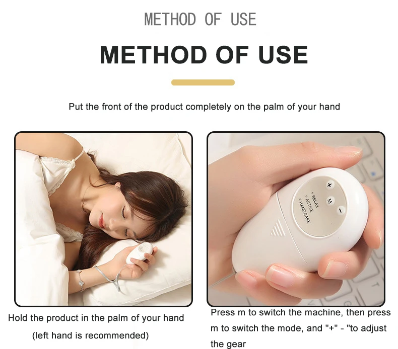 USB Charging Microcurrent Sleep Holding Sleep Aid Instrument Pressure Relief Sleep Device Hypnosis instrument Massager and Relax USB Charging Microcurrent Sleep Holding Sleep Aid Instrument Pressure Relief Sleep Device Hypnosis instrument Massager and Relax
