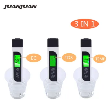 3 in 1 LCD Digital TDS EC Tester Temperature meter with backlight water quality monitor C/F for aquarium 40% off
3 in 1 LCD Digital TDS EC Tester Temperature meter with backlight water quality monitor C/F for aquarium 40% off