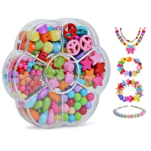 Children's girls handmade arts and crafts children's educational toys jewelry making toys gift ideas DIY beaded toys and accesso
Children's girls handmade arts and crafts children's educational toys jewelry making toys gift ideas DIY beaded toys and accesso