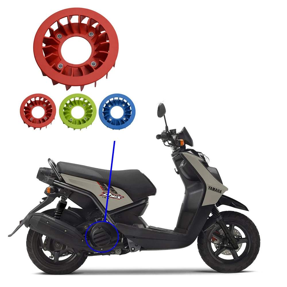 Детали для скутера Knight из АБС пластика Суперлегкий вентилятор Yamaha BWS X 125 CYGNUS R GTR