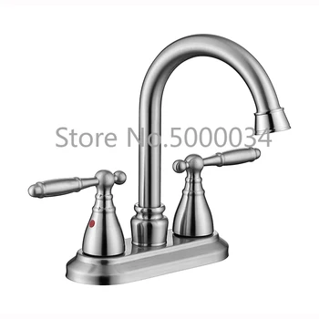 Wholesales 2B012-4BN Stainless Steel Bathroom Sinks and Faucets Basin Sink Faucet 
Wholesales 2B012-4BN Stainless Steel Bathroom Sinks and Faucets Basin Sink Faucet