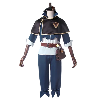 Anime Black Clover Cosplay Costume Asta Cosplay Full Sets Battle suit With Cloak shoes wig Halloween costume for men 
Anime Black Clover Cosplay Costume Asta Cosplay Full Sets Battle suit With Cloak shoes wig Halloween costume for men