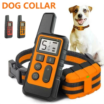 Electric Dog Training Collar Pet Remote Control Waterproof Rechargeable with LCD Display for All Size Shock Vibration Sound
Electric Dog Training Collar Pet Remote Control Waterproof Rechargeable with LCD Display for All Size Shock Vibration Sound