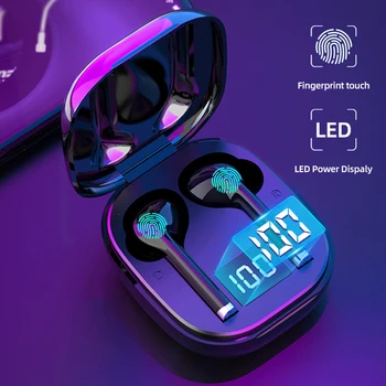 TWS Bluetooth 5.0 Earphones With Microphone Touch Control Wireless Earbuds LED Digtal Display Sports Waterproof Music Headset
TWS Bluetooth 5.0 Earphones With Microphone Touch Control Wireless Earbuds LED Digtal Display Sports Waterproof Music Headset