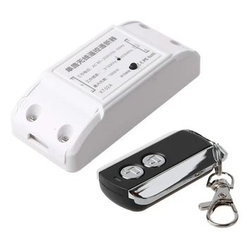 AC85V-250V Universal Lighting Wireless Remote Control Switch Electric Garage Door Relay Receiver and 433MHz RF Remote Controller
AC85V-250V Universal Lighting Wireless Remote Control Switch Electric Garage Door Relay Receiver and 433MHz RF Remote Controller