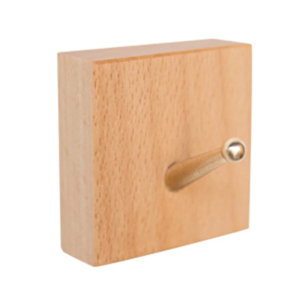 Dormitory Wall Hook Natural Wood Shelf Hangers Home Screw Mount Square Seamless Bedroom Door Back Bathroom Clothes Storage Rack
Dormitory Wall Hook Natural Wood Shelf Hangers Home Screw Mount Square Seamless Bedroom Door Back Bathroom Clothes Storage Rack