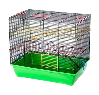 INTER-ZOO rodent cell Inter-Zoo G315 Pinky 3 Metal with colored metal floors 50 x 33 x 45.5 cm
INTER-ZOO rodent cell Inter-Zoo G315 Pinky 3 Metal with colored metal floors 50 x 33 x 45.5 cm