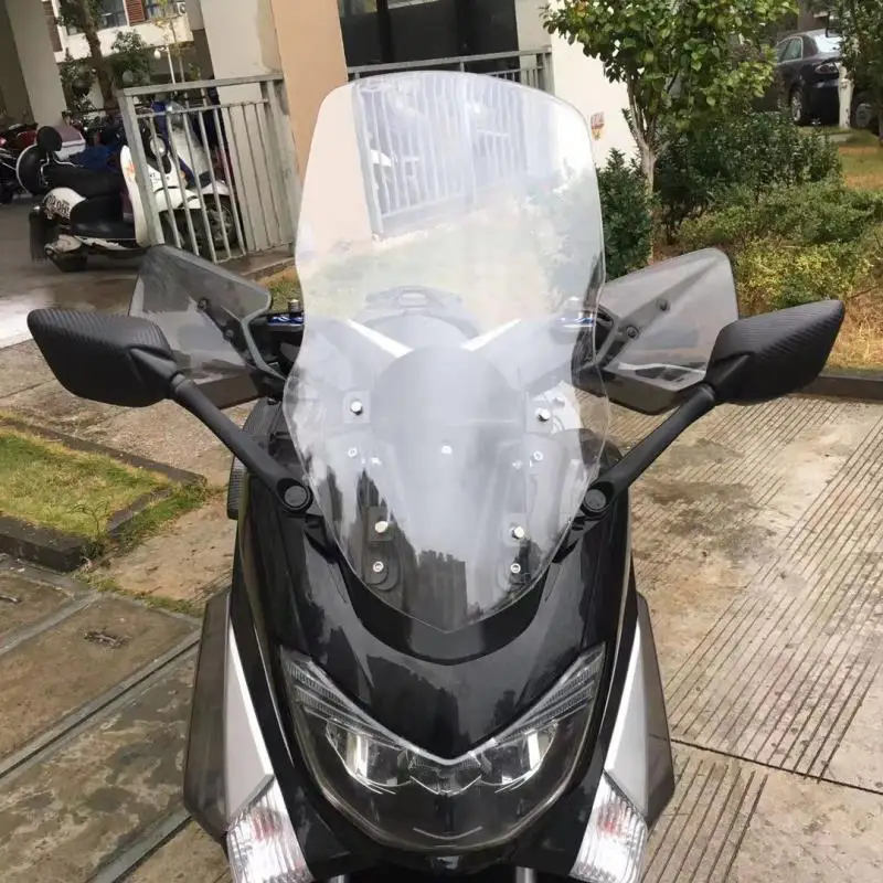 Modified Motorcycle nmax higher18 cm clear Windshield Deflector WindScreen Visor Viser for yamaha nmax155 nmax 150 2016-2019
Modified Motorcycle nmax higher18 cm clear Windshield Deflector WindScreen Visor Viser for yamaha nmax155 nmax 150 2016-2019
