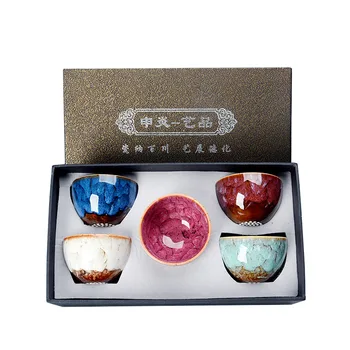 Kiln Change Bowl Single Cup Tianmu Jianzhan Kung Fu Tea Set 
Kiln Change Bowl Single Cup Tianmu Jianzhan Kung Fu Tea Set