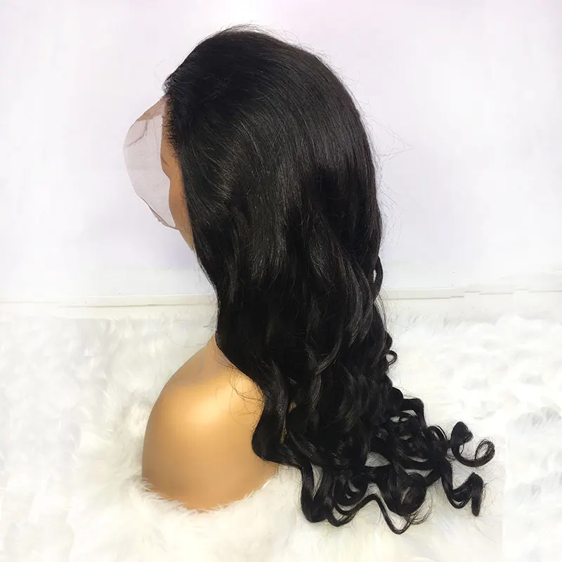  Brazilian Loose Wave Lace Front Human Hair Wigs For Black Women Remy Hair Wig With Baby Hair 150 Density 13x4inch