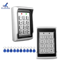 Outdoor Rainproof Use Wiegand Input Password Keyboard ID Card Reader 1000 Users Home Access Control System 12VDC
Outdoor Rainproof Use Wiegand Input Password Keyboard ID Card Reader 1000 Users Home Access Control System 12VDC