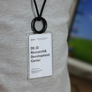 Multifunctional Creative Work ID Card Holder Personal Identification Tag Access Control Chest Card Sleeve Ring Badge Badge Lanya
Multifunctional Creative Work ID Card Holder Personal Identification Tag Access Control Chest Card Sleeve Ring Badge Badge Lanya