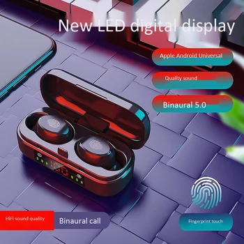 V8 Bluetooth 5.0 Headset TWS Wireless Earphones Mini Stereo Headphones Earbuds 
V8 Bluetooth 5.0 Headset TWS Wireless Earphones Mini Stereo Headphones Earbuds