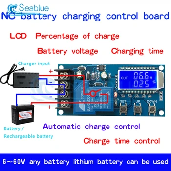 10A 30A 6-60V Lead-acid Solar Storage Battery Charger Control Module Digital Overcharge Protection Control Switch LED indicator
10A 30A 6-60V Lead-acid Solar Storage Battery Charger Control Module Digital Overcharge Protection Control Switch LED indicator