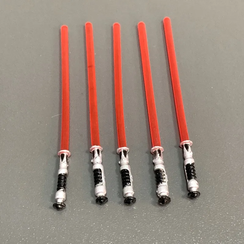 5pcs Red lightsabers toys swords for 3.75inch Star Wars clone wars trooper action figures
5pcs Red lightsabers toys swords for 3.75inch Star Wars clone wars trooper action figures