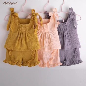 2020 new baby girl Solid Color Tops Clothing Newborn Kids Baby Girls Outfits Clothes Romper Bodysuit+Ruffle Shorts Set Mar 12nd
2020 new baby girl Solid Color Tops Clothing Newborn Kids Baby Girls Outfits Clothes Romper Bodysuit+Ruffle Shorts Set Mar 12nd
