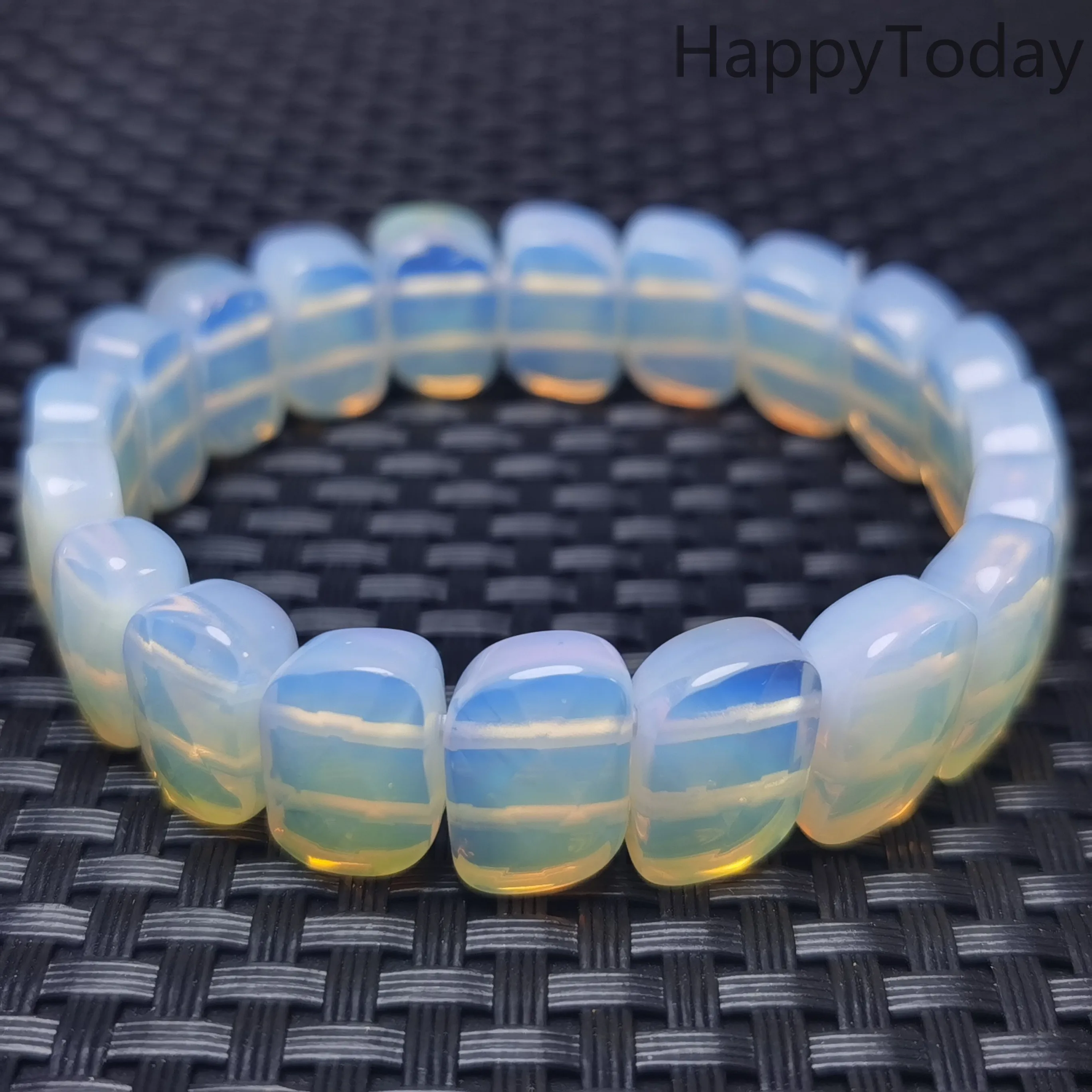 High quality opal "S" shape Bracelets Geometry Long Beaded Stone Wrap Bracelet Elastic Bangle
High quality opal "S" shape Bracelets Geometry Long Beaded Stone Wrap Bracelet Elastic Bangle