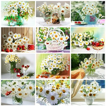 Evershine 5D DIY Diamond Embroidery Daisy Flower Diamond Painting Full Square Mosaic Picture Of Rhinestone Home Decoration Gift
Evershine 5D DIY Diamond Embroidery Daisy Flower Diamond Painting Full Square Mosaic Picture Of Rhinestone Home Decoration Gift