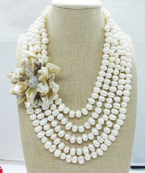 Free shipping classic pearl shell flower necklace (manual design quantity very few)
Free shipping classic pearl shell flower necklace (manual design quantity very few)