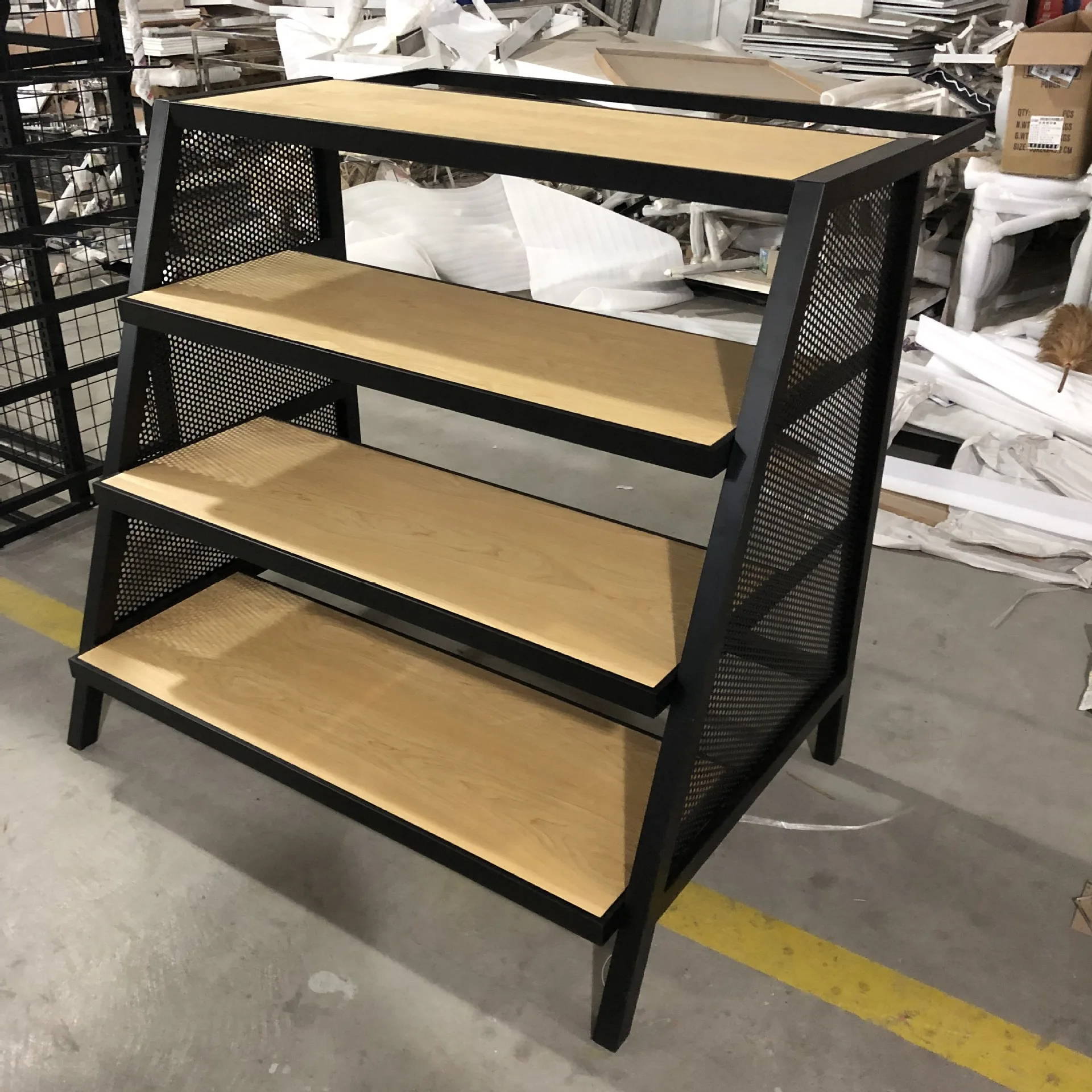 Foshan Clothing Display Stand Clothes Display Shelf Shoe Display Stand Bunk Bed Pergola Bag Display Stand 
Foshan Clothing Display Stand Clothes Display Shelf Shoe Display Stand Bunk Bed Pergola Bag Display Stand