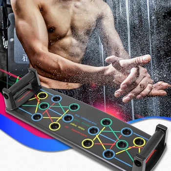 Unisex Push Up Rack Push-up Stand Board Gym Home Comprehensive Fitness Tool Exercise Sports Body Building Training Equipment 
Unisex Push Up Rack Push-up Stand Board Gym Home Comprehensive Fitness Tool Exercise Sports Body Building Training Equipment
