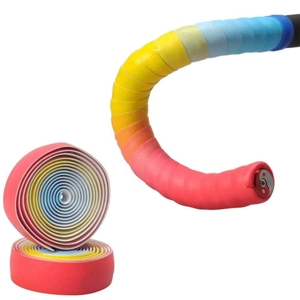 Road Handlebar Strap Rainbow Edition Dead Speed Handlebar Wrap Bicycle Strap Comfortable Non-slip Road Bike Handlebar Strap
Road Handlebar Strap Rainbow Edition Dead Speed Handlebar Wrap Bicycle Strap Comfortable Non-slip Road Bike Handlebar Strap