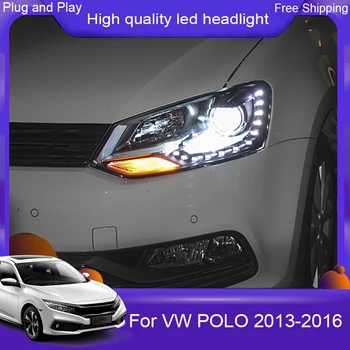 Car Styling for Vw Polo 2013 -2016 LED Headlights Vento LED Headlight LED DRL Hid Head Lamp Angel Eye Bi Xenon Beam car light
Car Styling for Vw Polo 2013 -2016 LED Headlights Vento LED Headlight LED DRL Hid Head Lamp Angel Eye Bi Xenon Beam car light