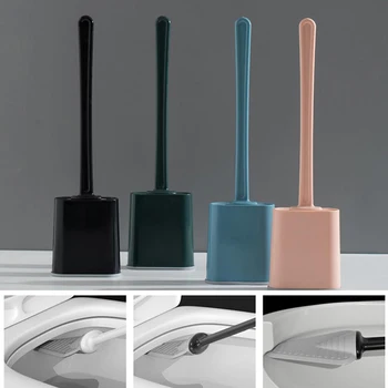 Toilet Brush Deep Cleaner Silicone Toilet Brush with No-Slip Long Plastic Handle and Flexible Bristle Silicone Toilet PA
Toilet Brush Deep Cleaner Silicone Toilet Brush with No-Slip Long Plastic Handle and Flexible Bristle Silicone Toilet PA