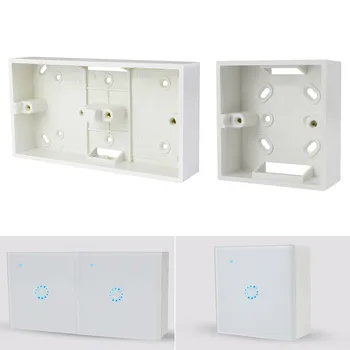 External Mounting Switch Box 86mm*86mm*33mm for 86 Type Double Switches or Sockets Apply For Any Position of Wall Surface
External Mounting Switch Box 86mm*86mm*33mm for 86 Type Double Switches or Sockets Apply For Any Position of Wall Surface