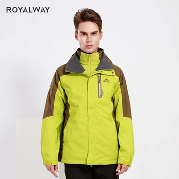 ROYALWAY Camping Hiking Winter Windbreaker High-quality Removable Fleece 2 Pieces for Men Outdoor Travel with Hood RFOM4251E
ROYALWAY Camping Hiking Winter Windbreaker High-quality Removable Fleece 2 Pieces for Men Outdoor Travel with Hood RFOM4251E