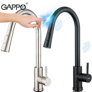 GAPPO Smart Sensor Touch Control Kitchen Faucets GOLDEN Stainless Steel Mixer Gold Touch Faucet for Kitchen Pull Out Sink Taps
GAPPO Smart Sensor Touch Control Kitchen Faucets GOLDEN Stainless Steel Mixer Gold Touch Faucet for Kitchen Pull Out Sink Taps
