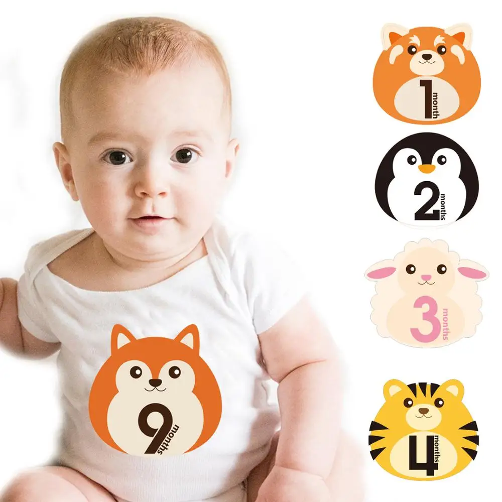 12 Pcs Month Sticker Baby Photography Milestone Memorial Monthly Newborn Kids Commemorative Card Number Photo Props Accessories
12 Pcs Month Sticker Baby Photography Milestone Memorial Monthly Newborn Kids Commemorative Card Number Photo Props Accessories