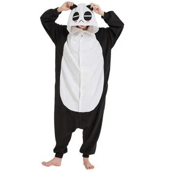 

Panda Kigurumi Onesies For Adults Women Pajamas Boy Sleepwear Halloween One-Piece Jumpsuit Siamese Funny Cosplay Costume Pyjamas