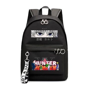 Hunter X Hunter Anime Girls Backpack Killua Zoldyck Devil Eye School Bags for Teenage Girls Kawaii Anime Travel Backpacks Bag
Hunter X Hunter Anime Girls Backpack Killua Zoldyck Devil Eye School Bags for Teenage Girls Kawaii Anime Travel Backpacks Bag