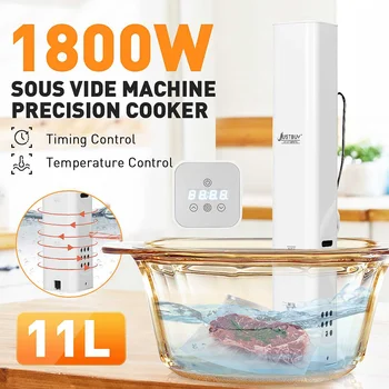 1800W Powerful Vacuum Food Sous Vide Cooker Cooking Machine Immersion Circulator Machine LCD Digital Timer EU Plug
1800W Powerful Vacuum Food Sous Vide Cooker Cooking Machine Immersion Circulator Machine LCD Digital Timer EU Plug