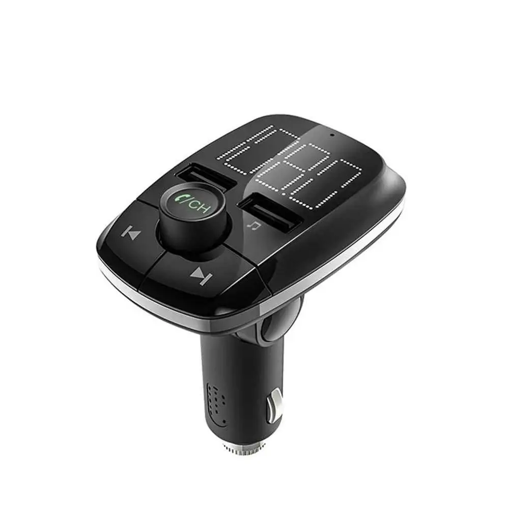 NUOLIANXIN Large Screen T50 Car Bluetooth-compatible MP3 Player Hands-Free Call Voltage Detection FM Transmitter Charger | Электроника
