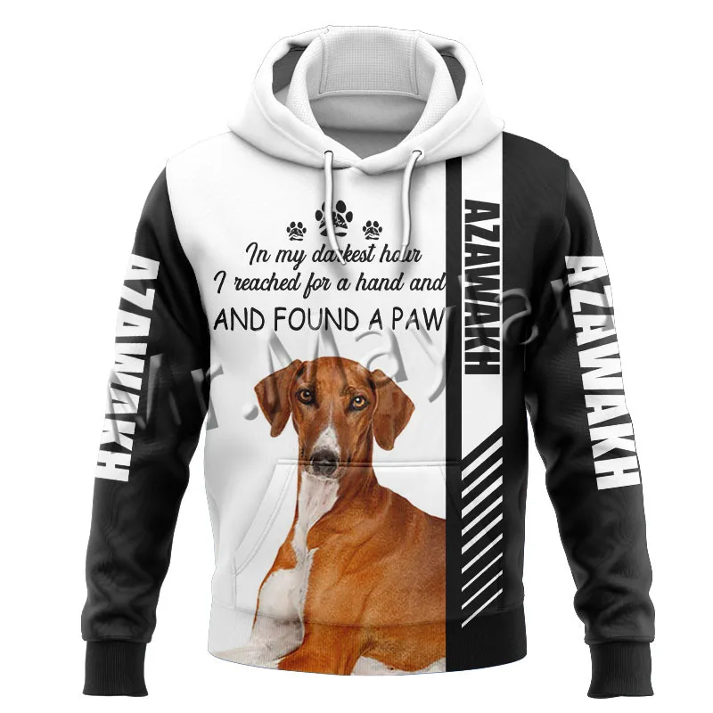 Fashion Animal Azawakh Dog Men Women Casual Sportswear 3D Printin Unisex Cool Sweatshirts Hoodies Zipper Jackets Tops S-428
Fashion Animal Azawakh Dog Men Women Casual Sportswear 3D Printin Unisex Cool Sweatshirts Hoodies Zipper Jackets Tops S-428