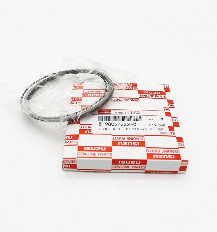 Genuine 8-98057222-0 8980572220 ZX130B Excavator 4JJ1 Diesel Engine Piston Ring for isuzu 4-CYLINDER
Genuine 8-98057222-0 8980572220 ZX130B Excavator 4JJ1 Diesel Engine Piston Ring for isuzu 4-CYLINDER