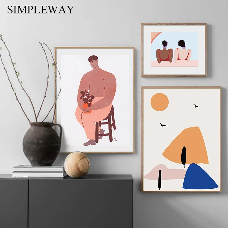Abstract Line Art Wall Poster Hand Drawn Style Illustration Geometric Canvas Print Painting Modern Decorative Picture Home Decor
Abstract Line Art Wall Poster Hand Drawn Style Illustration Geometric Canvas Print Painting Modern Decorative Picture Home Decor