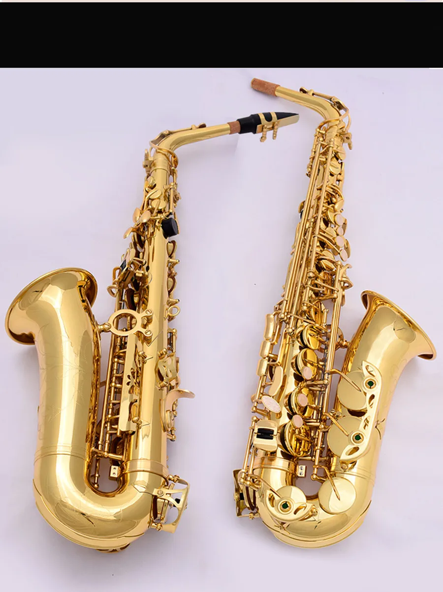 New L&K Brand instrument Alto Saxophone EF Golden alto sax Complete accessories Mouthpiece and case
New L&K Brand instrument Alto Saxophone EF Golden alto sax Complete accessories Mouthpiece and case