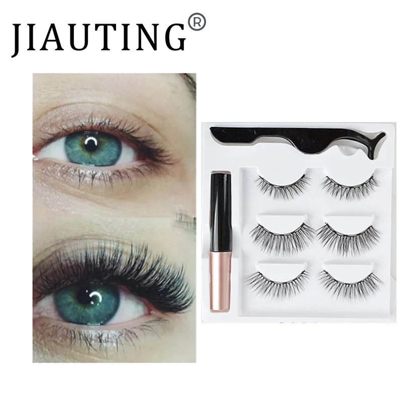 JIAUTING 6pair Of 3D Magnetic Eyelashes Handmade Eyelashes Natural False Eyelashes Set Eye Makeup Extended Eyelash Repeated Use
JIAUTING 6pair Of 3D Magnetic Eyelashes Handmade Eyelashes Natural False Eyelashes Set Eye Makeup Extended Eyelash Repeated Use