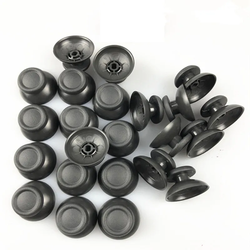 

100/50pcs PS4 Gray Analog Cover 3D Thumb Sticks Joystick Thumbstick Mushroom Cap For Sony PlayStation 4 PS4 Controller Gamepad