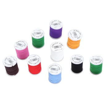 10 pcs Beading Thread Craft Elastic Nylon Stretch String Cord Spools Beading Tool Jewelry Making Line for Bracelet Anklet
10 pcs Beading Thread Craft Elastic Nylon Stretch String Cord Spools Beading Tool Jewelry Making Line for Bracelet Anklet