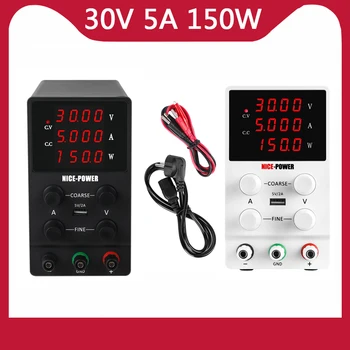 Switching Laboratory DC Power Supply DC Adjustable Power LCD 30V 10A Bench Power Source Regulator USB Power Supply For Phone
Switching Laboratory DC Power Supply DC Adjustable Power LCD 30V 10A Bench Power Source Regulator USB Power Supply For Phone