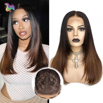 Ombre Straight part lace wig Glueless human hair wig Pre Plucked with baby hair 1b30 colored for black women Brazilian Remy hair
Ombre Straight part lace wig Glueless human hair wig Pre Plucked with baby hair 1b30 colored for black women Brazilian Remy hair