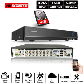 HKIXDISTE 16CH 5in1 AHD DVR support CVBS TVI AHD Analog IP Cameras HD 5MP Cloud H.265+ VGA HDMI video recorder RS485 Audio Alert
HKIXDISTE 16CH 5in1 AHD DVR support CVBS TVI AHD Analog IP Cameras HD 5MP Cloud H.265+ VGA HDMI video recorder RS485 Audio Alert