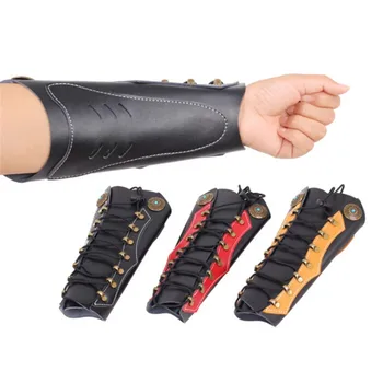 1pc new Traditional Cowhide Archery Arm Protector Guard For Hunting Restraint with Hardware Fasteners for Shooting Recurve
1pc new Traditional Cowhide Archery Arm Protector Guard For Hunting Restraint with Hardware Fasteners for Shooting Recurve